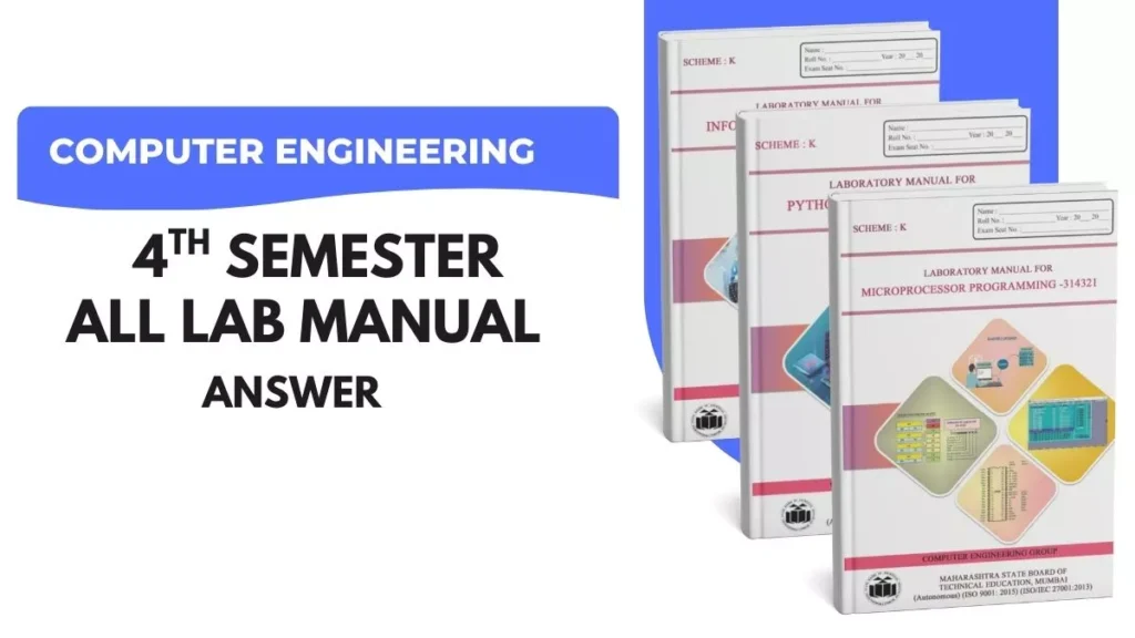 Computer Engineering 4th Semester MSBTE K Scheme All Manual Answer