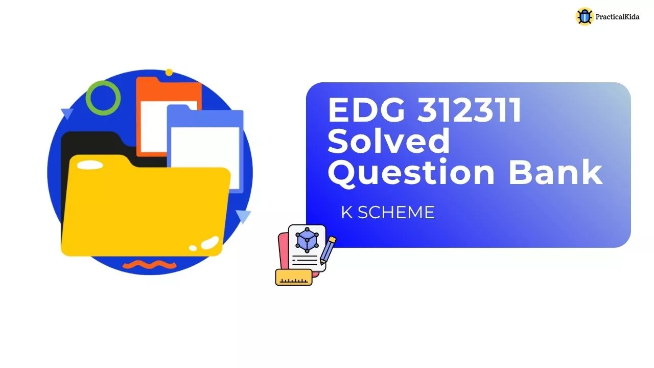 EDG 312311 Solved Question Bank: Engineering Drawing | MSBTE Notes ...