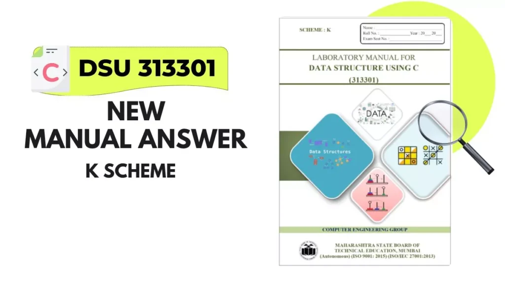 DSU 313301 Data Structures Using C Manual Answers